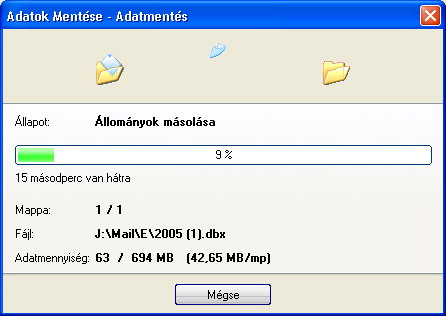 Mentés folyamatban