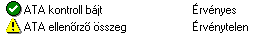 ATA adatok rvnyessgt ellenrz bjtok