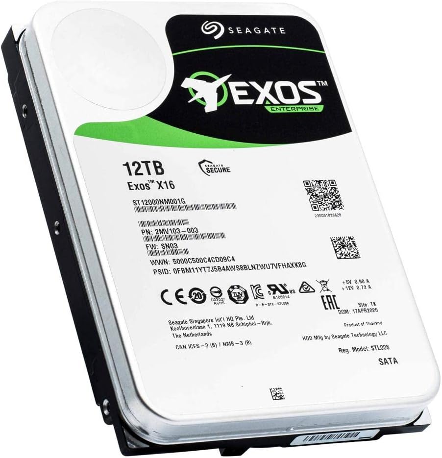 Seagate Exos X16 12TB Field Access Reliability Metrics log (FARM log) report in Hard Disk Sentinel